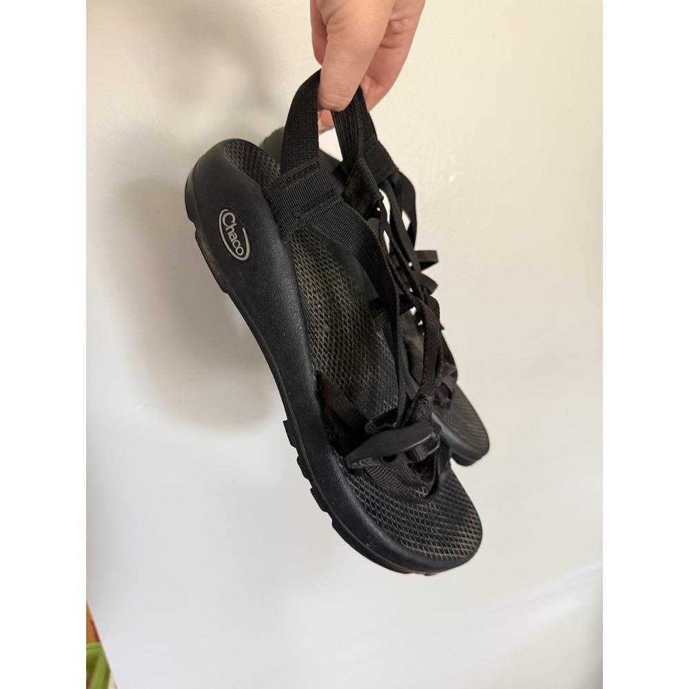Chaco Sandals Womens 9 Black Strappy Sport Outdoor Hiking